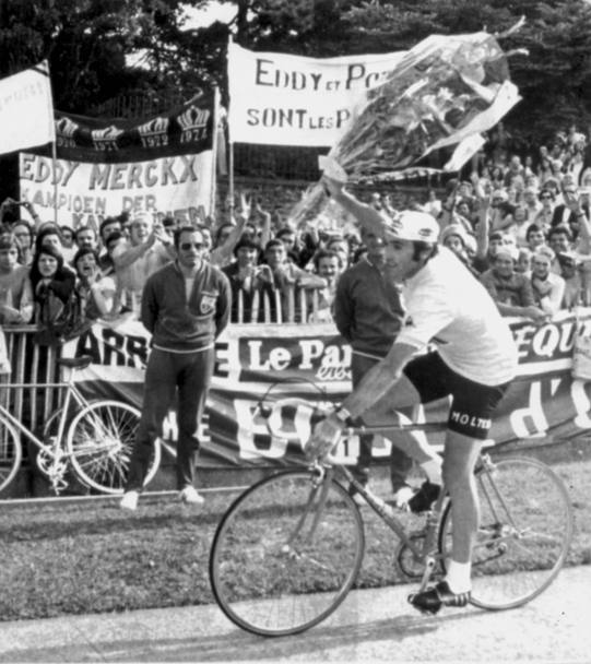 Tour de France1974: giro d&#39;onore nella pista municipale di Vincennes